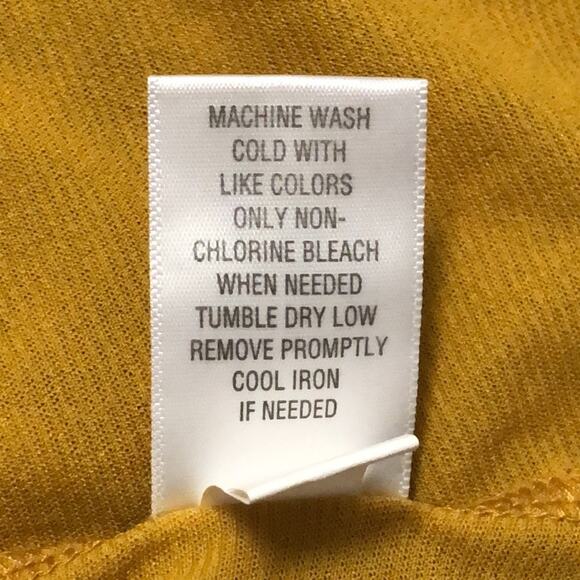 Apt. 9 Colorful Flutter Sleeve Ruffle Peplum Blouse Size Petite Small - Picture 9 of 12